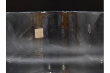 昭和初期　当時物　レトロな雰囲気漂うガラスビン(ガラス瓶、硝子、フラワーベース、花瓶、花入、花生、花器、水槽、金魚鉢、S.G.S)(R-078940