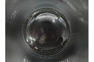 昭和初期　当時物　レトロな雰囲気漂うガラスビン(ガラス瓶、硝子、フラワーベース、花瓶、花入、花生、花器、水槽、金魚鉢、S.G.S)(R-078940