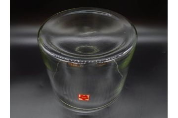 昭和初期　当時物　レトロな雰囲気漂うガラスビン(ガラス瓶、硝子、フラワーベース、花瓶、花入、花生、花器、水槽、金魚鉢、S.G.S)(R-078940