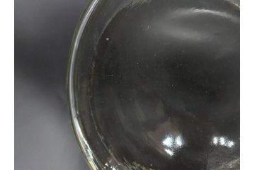 昭和初期　当時物　レトロな雰囲気漂うガラスビン(ガラス瓶、硝子、フラワーベース、花瓶、花入、花生、花器、水槽、金魚鉢、S.G.S)(R-078940