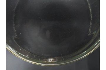 昭和初期　当時物　レトロな雰囲気漂うガラスビン(ガラス瓶、硝子、フラワーベース、花瓶、花入、花生、花器、水槽、金魚鉢、S.G.S)(R-078940