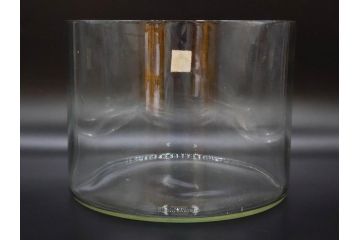 昭和初期　当時物　どんなお部屋にも合わせやすいガラスビン(ガラス瓶、硝子、フラワーベース、花瓶、花入、花生、花器、水槽、金魚鉢、S.G.S)(R-078941)