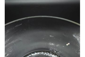昭和初期　当時物　どんなお部屋にも合わせやすいガラスビン(ガラス瓶、硝子、フラワーベース、花瓶、花入、花生、花器、水槽、金魚鉢、S.G.S)(R-078941)