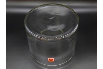 昭和初期　当時物　どんなお部屋にも合わせやすいガラスビン(ガラス瓶、硝子、フラワーベース、花瓶、花入、花生、花器、水槽、金魚鉢、S.G.S)(R-078941)