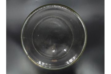 昭和初期　当時物　どんなお部屋にも合わせやすいガラスビン(ガラス瓶、硝子、フラワーベース、花瓶、花入、花生、花器、水槽、金魚鉢、S.G.S)(R-078941)