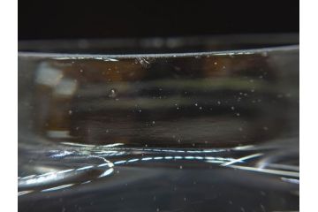 アンティーク雑貨　当時物　デッドストック　アルミ蓋　シンプルで使いやすいガラス瓶2点セット(角型、角瓶、キャニスター、ガラスビン、菓子瓶、硝子、フタ付き、小物入れ、ディスプレイ雑貨、古道具、店舗什器)(R-078942)