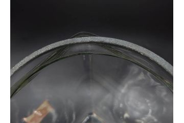 アンティーク雑貨　当時物　デッドストック　アルミ蓋　シンプルで使いやすいガラス瓶2点セット(角型、角瓶、キャニスター、ガラスビン、菓子瓶、硝子、フタ付き、小物入れ、ディスプレイ雑貨、古道具、店舗什器)(R-078942)
