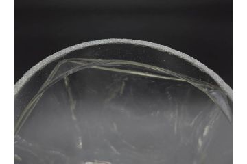 アンティーク雑貨　当時物　デッドストック　アルミ蓋　レトロな雰囲気を醸し出すガラス瓶3個セット(角型、角瓶、キャニスター、ガラスビン、菓子瓶、硝子、フタ付き、小物入れ、ディスプレイ雑貨、古道具、店舗什器)(R-078946)