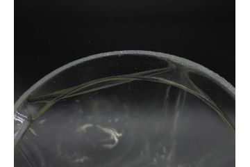 アンティーク雑貨　当時物　デッドストック　アルミ蓋　様々な用途に使えるガラス瓶3個セット(角型、角瓶、キャニスター、ガラスビン、菓子瓶、硝子、フタ付き、小物入れ、ディスプレイ雑貨、古道具、店舗什器)(R-078947)