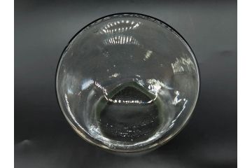 昭和初期　当時物　未使用　ロート　シャーレ　薬瓶　蓋付きガラス瓶　時代がかった味のあるガラス瓶など10個セット(ペトリ皿、メディシンボトル、実験器具、じょうご、漏斗、硝子、ビン、NAGAOKAGARASU&CO)(R-078948)