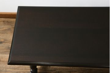 中古　美品　松本民芸家具　特注品　和洋折衷な雰囲気のお部屋と相性の良いセンターテーブル(ローテーブル、リビングテーブル)(R-078960)