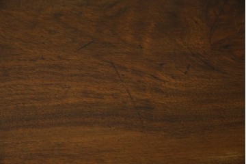 イギリスアンティーク　ウォルナット材の落ち着いた色味が素敵な猫脚コンソールデスク　(R-078971)