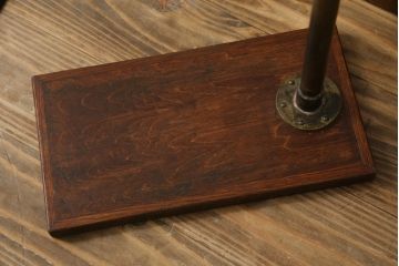 フランスビンテージ　洗練された雰囲気が魅力的なディスプレイスタンド2点セット(陳列台、花台、飾り台、オープンラック、店舗什器、ヴィンテージ)(R-078972)