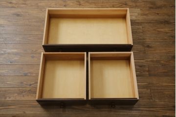 中古　美品　特注品!!　松本民芸家具　和洋どちらの空間にも馴染む整理箪笥(収納たんす、洋服タンス、衣装箪笥、引き出し、チェスト)(R-078974)