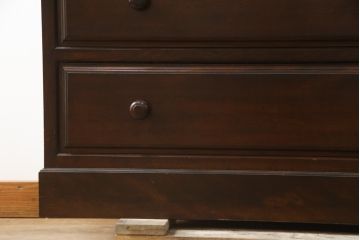 中古　美品　特注品!!　松本民芸家具　和洋どちらの空間にも馴染む整理箪笥(収納たんす、洋服タンス、衣装箪笥、引き出し、チェスト)(R-078974)