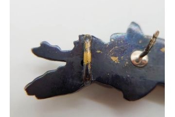 アンティーク　彫金　緻密に彫られた和のデザインが見事な帯留4点セット(在銘作家物、弘光、菊、花、撫子、なでしこ、鶴、ツル、鳥、兜、ブローチ、着物道具、和装小物、アクセサリー)(R-078996)