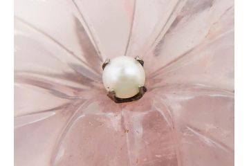 アンティーク　金蒔絵　螺鈿　紅水晶(ローズクォーツ)　テイストの違う花のデザインが楽しめる簪2本セット(花、フラワー、かんざし、和装小物、髪飾り、アクセサリー)(R-079002)