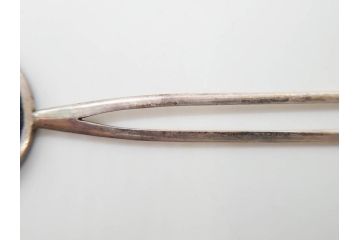 アンティーク　金蒔絵　螺鈿　紅水晶(ローズクォーツ)　テイストの違う花のデザインが楽しめる簪2本セット(花、フラワー、かんざし、和装小物、髪飾り、アクセサリー)(R-079002)