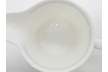 イギリス　WEDGWOOD(ウェッジウッド)　Susie Cooper(スージー・クーパー)　GLEN MIST(グレンミスト)　ティータイムを充実させるティーポッド&クリーマー(花、フラワー、ミルクジャー、ミルクポット、磁器、洋食器、ボーンチャイナ、英国)(R-079006)
