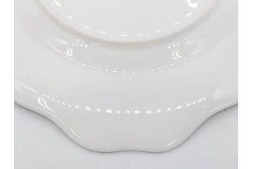 イギリス　WEDGWOOD(ウェッジウッド)　FLORENTINE TURQUOISE(フロレンティーン ターコイズ)　フォーマルで食卓が華やぐスーププレート2枚&スクエアプレート1枚セット(グロテスク文様、フルーツ、果物、スープ皿、変形皿、洋食器、英国)(R-079015)