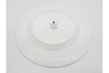 イギリス　WEDGWOOD(ウェッジウッド)　FLORENTINE TURQUOISE(フロレンティーン ターコイズ)　優雅な一時を過ごせるトリオセット2客&カップ&ソーサー1客セット(グロテスク文様、フルーツ、果物、C&S、プレート、皿、洋食器、英国)(R-079016)