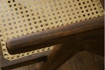 ヴィンテージ家具　gallery WAN(ギャラリーワン)取り扱い　Pierre Jeanneret(ピエール ジャンヌレ)　チーク材　オリジナル レター入り　P.U./C.H./L.I.b-78　イージーチェア　(R-079022)