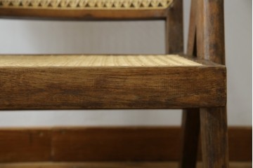 ヴィンテージ家具　gallery WAN(ギャラリーワン)取り扱い　Pierre Jeanneret(ピエール ジャンヌレ)　チーク材　オリジナル レター入り　P.U./C.H./L.I.b-78　イージーチェア　(R-079022)