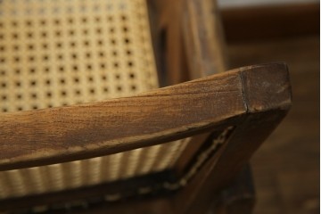 ヴィンテージ家具　gallery WAN(ギャラリーワン)取り扱い　Pierre Jeanneret(ピエール ジャンヌレ)　チーク材　オリジナル レター入り　P.U./C.H./L.I.b-78　イージーチェア　(R-079022)