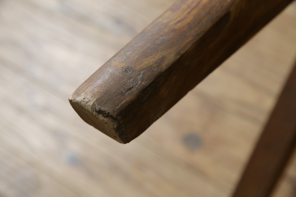 ヴィンテージ家具　gallery WAN(ギャラリーワン)取り扱い　Pierre Jeanneret(ピエール ジャンヌレ)　チーク材　オリジナル レター入り　P.U./C.H./L.I.b-78　イージーチェア　(R-079022)