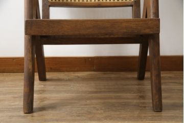 ビンテージ　gallery WAN(ギャラリーワン)取り扱い　Pierre Jeanneret(ピエール ジャンヌレ)　チーク材　オリジナル レター入り　P.U./C.H./L.I.b-78　イージーチェア(アームチェア、ラウンジチェア、椅子、イス)(R-079022)
