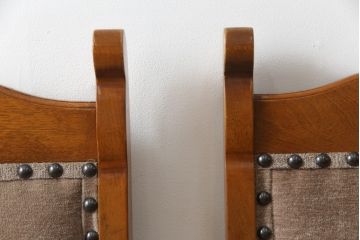 中古　美品　横浜クラシック家具　ダニエル(daniel)　ミッシェル(Michel)サイドチェア　挽き物脚がクラシカルな雰囲気を演出してくれるダイニングチェア5脚セット(椅子、イス、アームレスチェア、バラ売り可能)(R-079030)