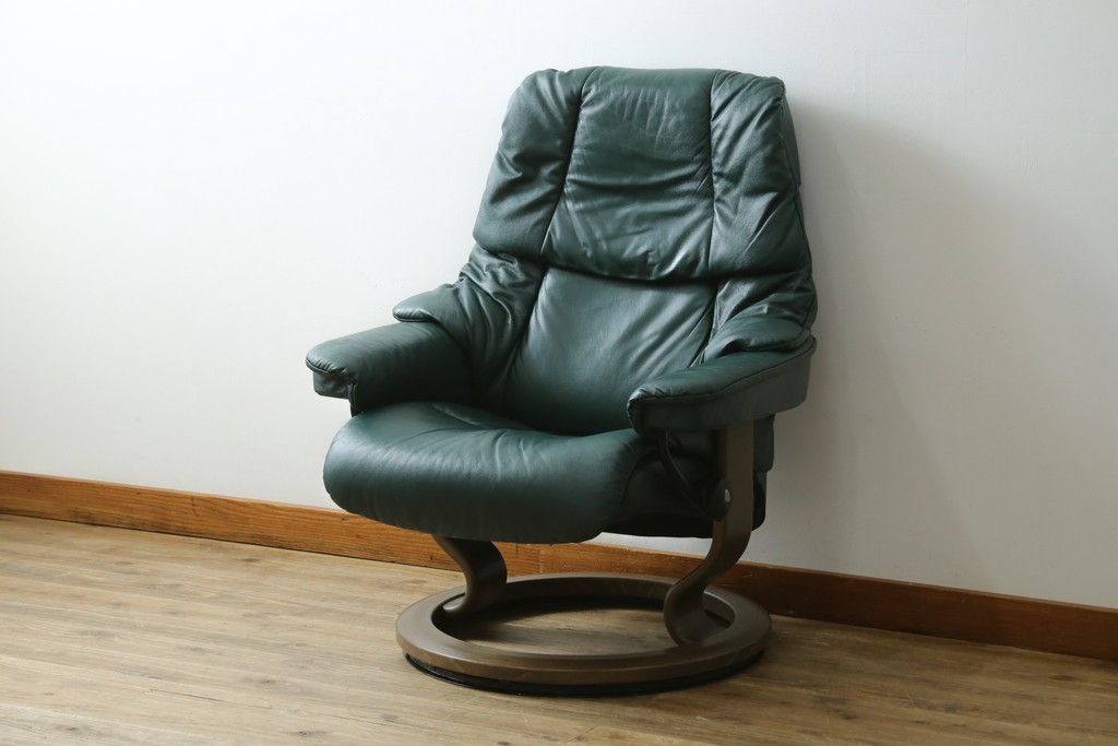 中古　EKORNES(エコーネス)　本革　ロングセラー!!　一番人気のストレスレス レノ クラシック M　(R-079033)