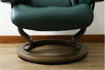 中古　EKORNES(エコーネス)　本革　ロングセラー!!　一番人気のストレスレス レノ クラシック M　(R-079033)