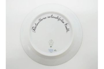 デンマーク　ROYAL COPENHAGEN(ロイヤルコペンハーゲン)　フローラダニカ　617　匠の美技に魅了されるプレート(花、フラワー、金彩、ケーキプレート、中皿、ディッシュ、洋食器、北欧)(R-079042)　