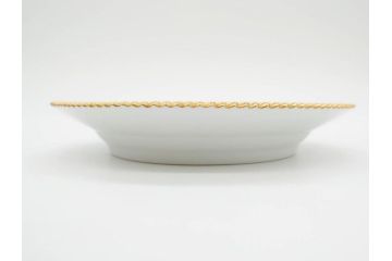デンマーク　ROYAL COPENHAGEN(ロイヤルコペンハーゲン)　フローラダニカ　621　丹念に描かれた花のデザインが見事なプレート(フラワー、金彩、中皿、ディッシュ、ケーキプレート、洋食器、北欧)(R-079044)　