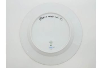 デンマーク　ROYAL COPENHAGEN(ロイヤルコペンハーゲン)　フローラダニカ　624　細部まで丁寧に色付された可愛らしいプレート(金彩、フラワー、ディッシュ、大皿、洋食器、北欧)(R-079049)