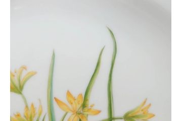 デンマーク　ROYAL COPENHAGEN(ロイヤルコペンハーゲン)　フローラダニカ　20/3549　食卓を鮮やかに彩るプレート(金彩、フラワー、ディッシュ、大皿、洋食器、北欧)(R-079050)