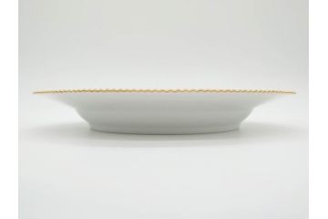デンマーク　ROYAL COPENHAGEN(ロイヤルコペンハーゲン)　フローラダニカ　20/3549　食卓を鮮やかに彩るプレート(金彩、フラワー、ディッシュ、大皿、洋食器、北欧)(R-079050)