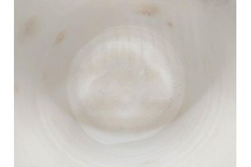 時代物　松景銘　麒麟に雲図　空駆ける麒麟が印象的な火鉢(陶器、丸火鉢、手あぶり、吉祥文様、霊獣)(R-079052)