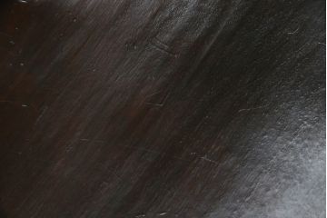 中古　松本民芸家具　美しいシルエットが目を引く#85リーチ型アームチェア(ダイニングチェア、板座チェア、椅子、イス)(R-079060)