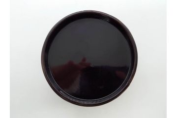江戸〜明治期　艶やかな漆に金蒔絵が映えた美しい重香合(三段丸重、重箱、香道具、茶道具、木製、漆器、お重、草花)(R-079068)