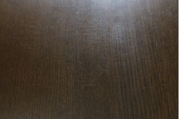 中古　美品　柏木工(KASHIWA)　WILDERNESS(ウィルダネス)　ナラ材　美しい杢目とシックな色合いが魅力のダイニングテーブル(4人掛け、4P、6人掛け、6P、食卓)(定価約26万円)(R-079081)