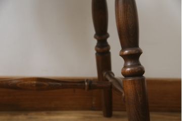 和製ビンテージ　飛騨家具　WINDS太平　ブナ材製のダイニングチェア(椅子、イス、板座チェア、ヴィンテージ)(R-079083)