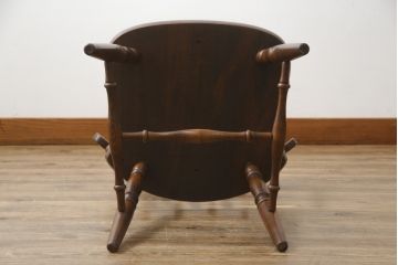 和製ビンテージ　飛騨家具　WINDS太平　ブナ材製のダイニングチェア(椅子、イス、板座チェア、ヴィンテージ)(R-079083)