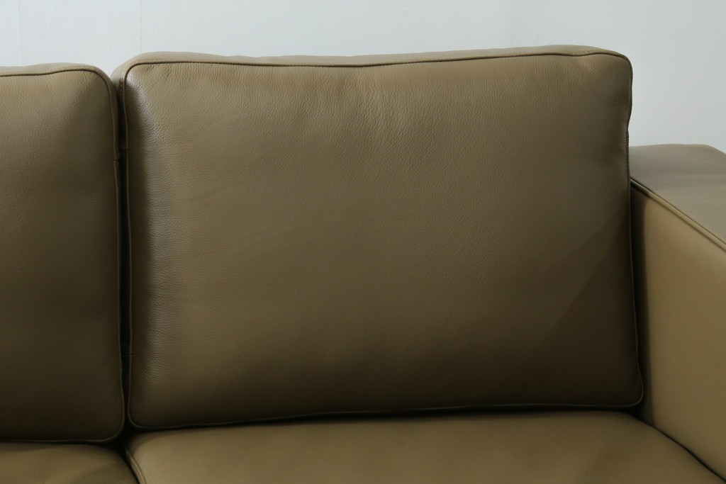 中古　デンマーク製　美品　BoConcept(ボーコンセプト)　I.D.V.　シンプルモダンなコーナーソファ　定価約85万円　(R-079098)