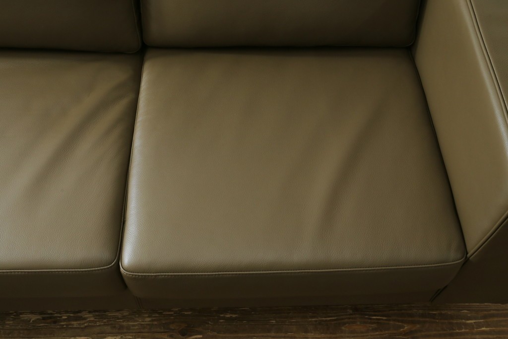 中古　デンマーク製　美品　BoConcept(ボーコンセプト)　I.D.V.　シンプルモダンなコーナーソファ　定価約85万円　(R-079098)