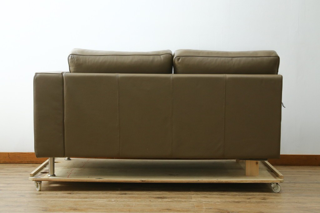 中古　デンマーク製　美品　BoConcept(ボーコンセプト)　I.D.V.　シンプルモダンなコーナーソファ　定価約85万円　(R-079098)