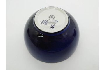 デンマーク　ROYAL COPENHAGEN(ロイヤルコペンハーゲン)　Tenera(テネラ)　FAJANCE(ファイアンス焼き)　温かみのあるデザインが魅力のボウル4点セット(花、フラワー、風景、深皿、小鉢、洋食器、北欧)(R-079107)