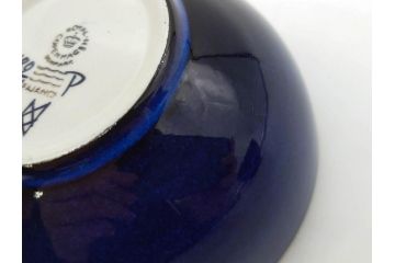 デンマーク　ROYAL COPENHAGEN(ロイヤルコペンハーゲン)　Tenera(テネラ)　FAJANCE(ファイアンス焼き)　温かみのあるデザインが魅力のボウル4点セット(花、フラワー、風景、深皿、小鉢、洋食器、北欧)(R-079107)