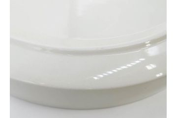 デンマーク　ROYAL COPENHAGEN(ロイヤルコペンハーゲン)　Tenera(テネラ)　FAJANCE(ファイアンス焼き)　121/3293　青の色調が印象的な温かみあるプレート(大皿、花、フラワー、ひまわり、向日葵、洋食器、北欧)(R-079108)
